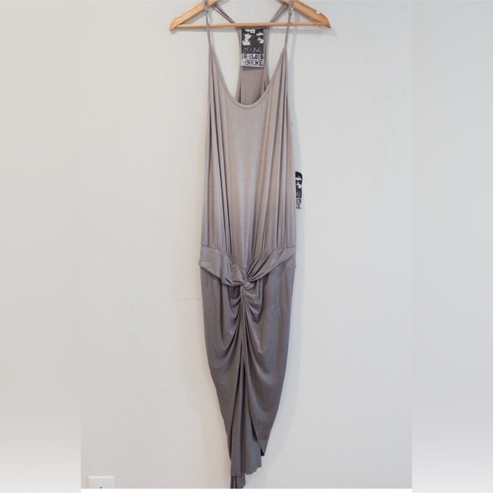 Young Fabulous and Broke Ombré Twist Front Dress